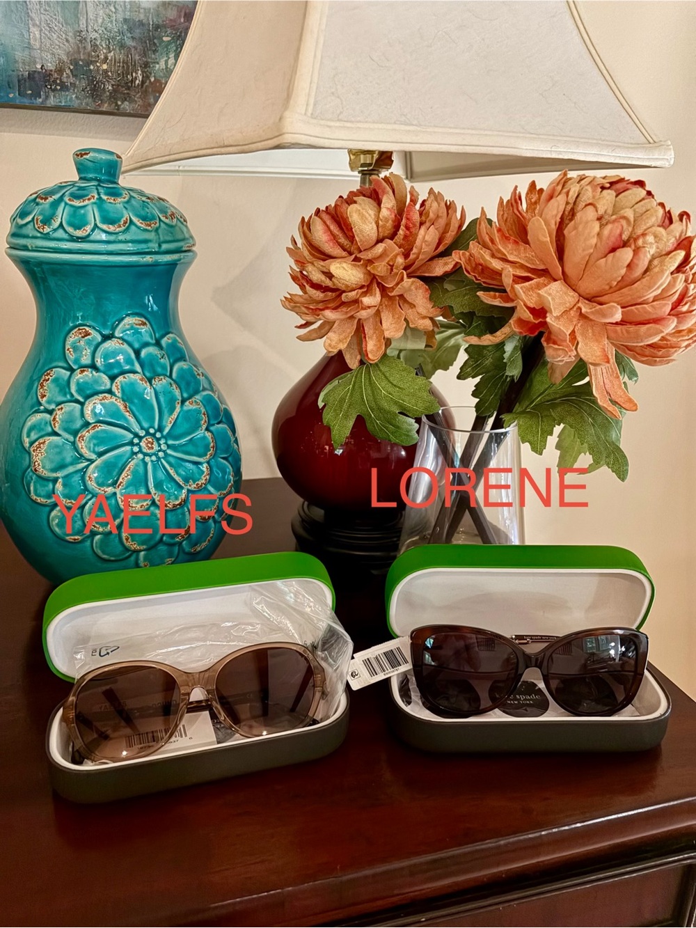 NWT kate spade 57mm sunglasses with case and cloth choose one pair